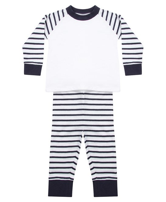 Larkwood Baby/Toddler Striped Pyjamas - LW72T