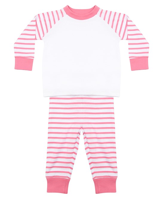 Larkwood Baby/Toddler Striped Pyjamas - LW72T