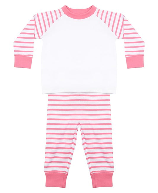 Larkwood Baby/Toddler Striped Pyjamas - LW72T