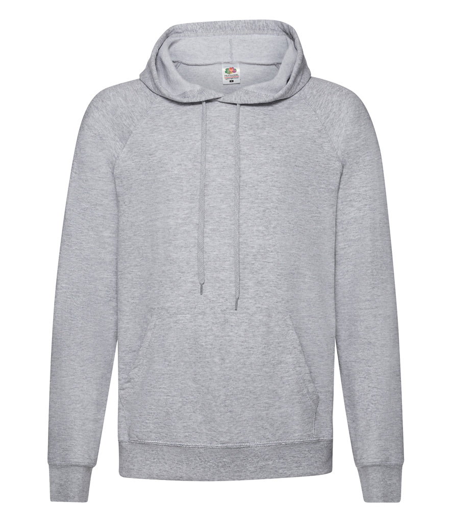 Fruit of the Loom Lightweight Hooded Sweatshirt Men's - SS121