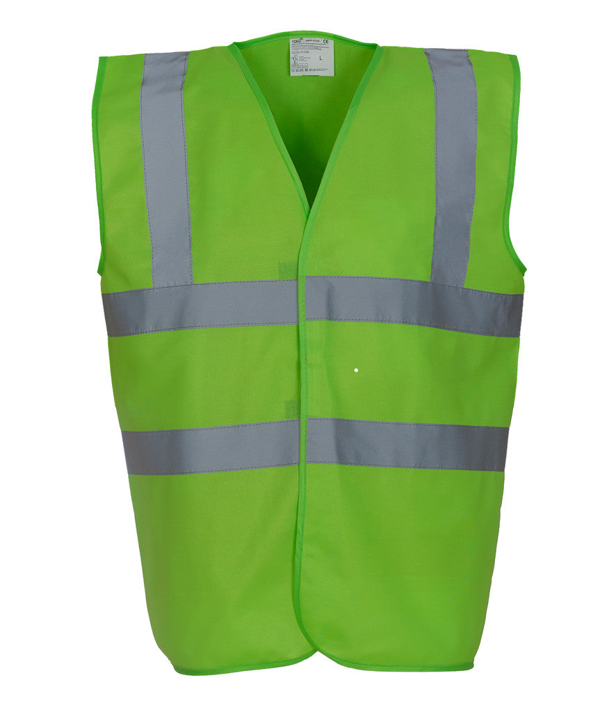 Yoko Hi-Vis Two Band and Braces Waistcoat - YK102