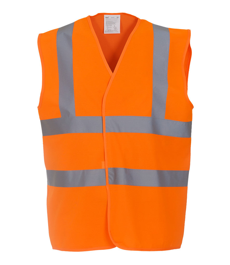 Yoko Hi-Vis Two Band and Braces Waistcoat - YK102