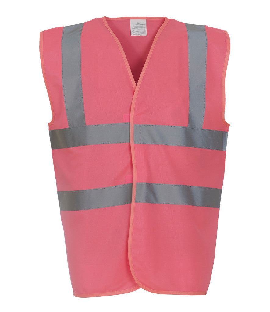 Yoko Hi-Vis Two Band and Braces Waistcoat - YK102