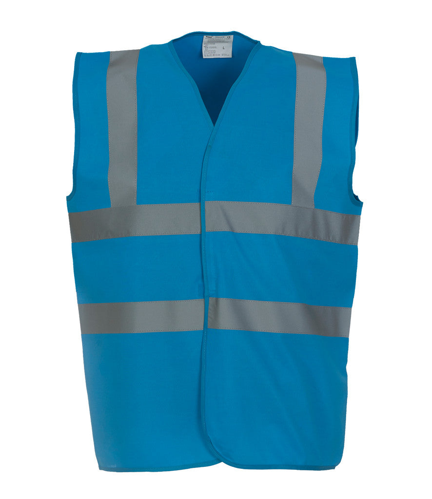 Yoko Hi-Vis Two Band and Braces Waistcoat - YK102